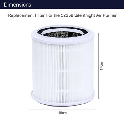 Silent night air shop purifier replacement filters