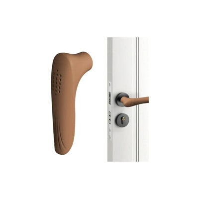 Silicone Door Handle Covers, L Shape Anti collision Door Handle