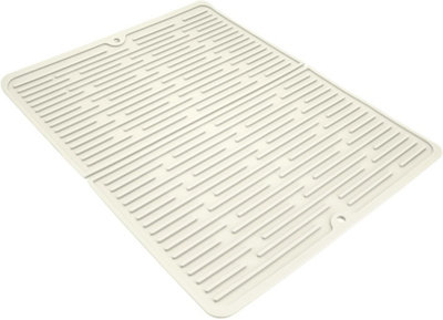 Silicone Draining Mat, 50X40CM Large Sink Drainer Mat, Non Slip ...