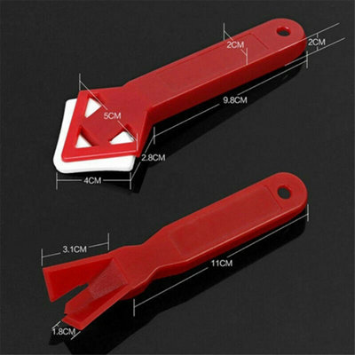 Silicone Sealant Cement Scraper Caulking Finishing Tool Spreader ...