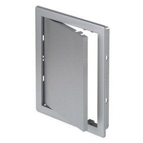 Silver Access Panel Grey Inspection Door 150mm x 150mm