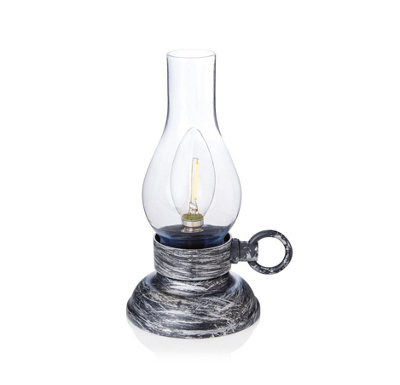 Battery operated on sale oil lamp