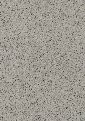 Silver Caststone Laminate Worktop Edging Strip - 2m x 44mm - FP5942
