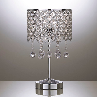 Silver deals bling lamps