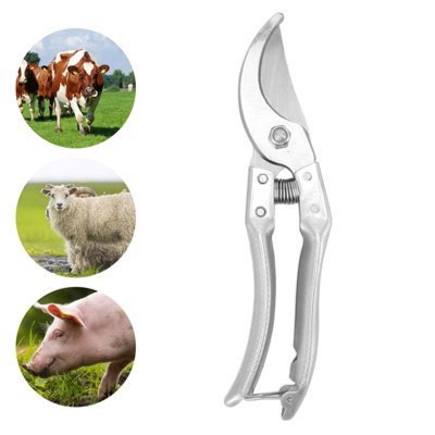 Silver Goat Hoof Trimmers&Pig Trotter Shears-Animal Nail Care Tool