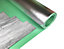 Silver LVT Vinyl Click Flooring Underlay (1m x 10m Roll) with Foil Damp Proof Membrane / Underlayment