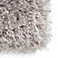 Silver Plain Shaggy Handmade Modern Easy to Clean Rug for Bedroom Dining Room Living Room -60cm X 120cm