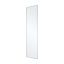 Silver Rectangular Wall Full Length Framed Mirror Floor Mirror Dressing Mirror H 120 cm x W 30 cm
