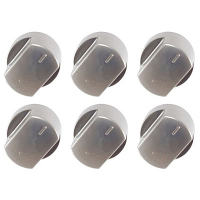 Silver Replacement Compatible Cooker Oven Control Knob For Belling