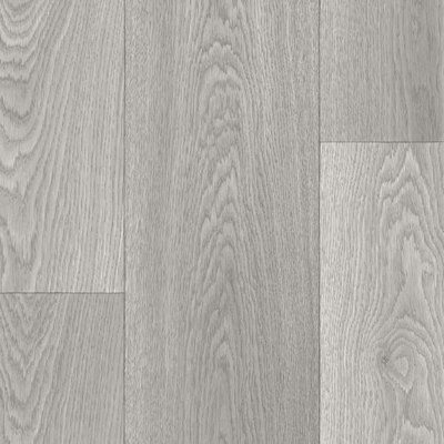 Silver Wood Effect Anti-Slip  Vinyl Flooring For DiningRoom LivngRoom Hallways Conservatory And Kitchen Use-6m X 2m (12m²)