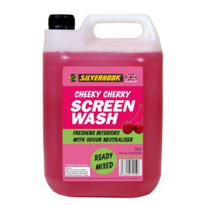 Silverhook Cherry Fragranced RTU Screenwash 5 Litre