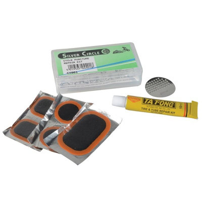 Silverhook Puncture Repair Kit (UK Plug) Multi Colour (Standard Kit)