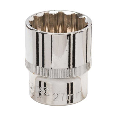 Silverline 1/2 Screwdriver Bit Silver (19mm)