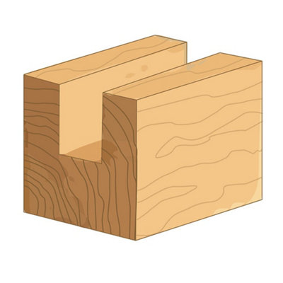 Silverline 1/2" Straight Imperial Cutter - 1/2" x 2"
