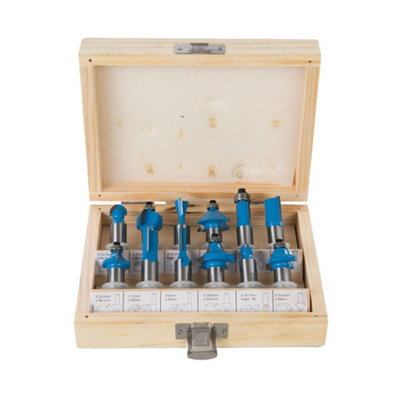 Silverline 12mm TCT Router Bit Set 12Pce - 3