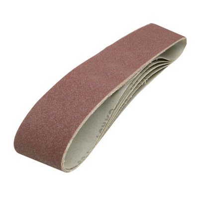 Silverline (186813) Sanding Belts 100 x 915mm 80 Grit Pack of 5