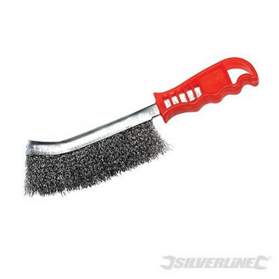 Silverline 369742 Steel Wire Brush DIY at B Q