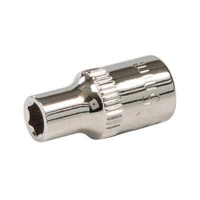 Silverline (568947) Socket 1/4" Drive 6pt Metric 13mm