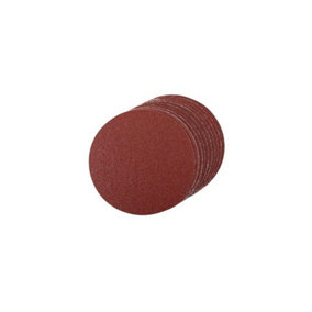 Silverline (583264) Self-Adhesive Sanding Discs 150mm 80 Grit Pack of 10