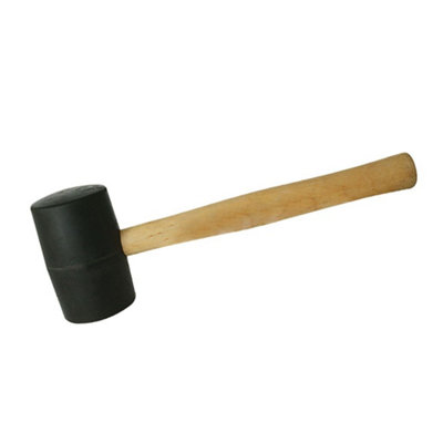 Silverline (598492) Black Rubber Mallet 32oz (907g)