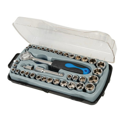 Silverline (633754) Compact Socket Set 39pc