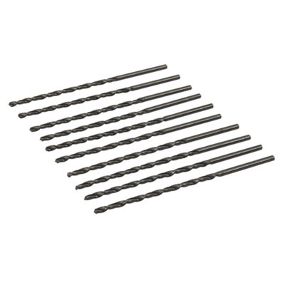 Silverline (675042) Metric HSS-R Long Series Bits 10pk 3.0 x 100mm