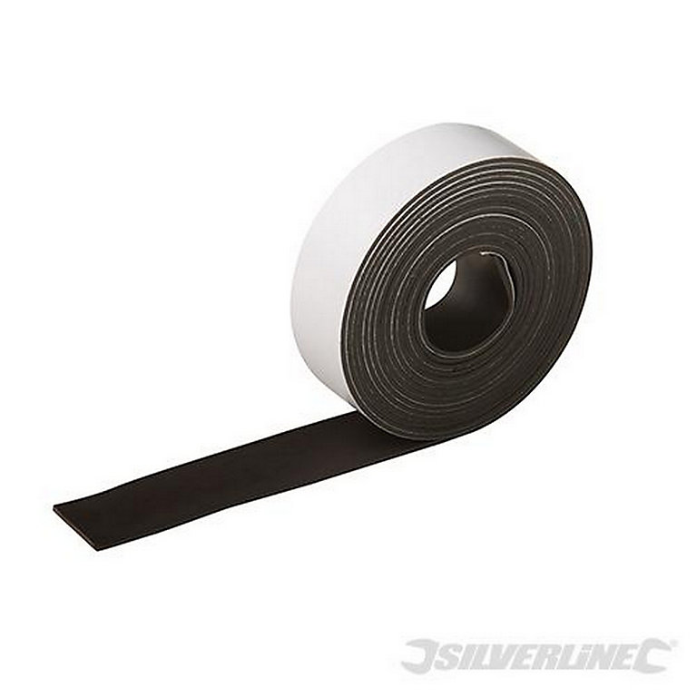Silverline (703514) Flexible Magnetic Tape 25mm x 3m
