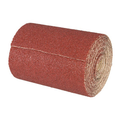 Silverline 80 Grit Aluminium Oxide Sander Roll Brown (10m)