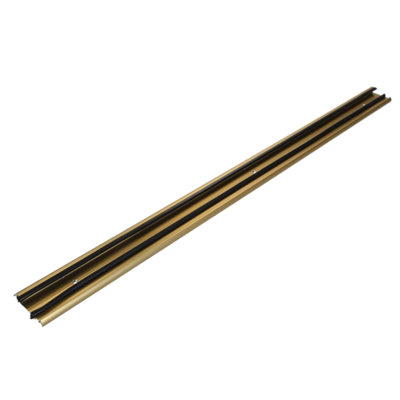Silverline (915584) Slimline Door Threshold 914mm Gold
