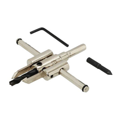 Silverline Adjustable Cutters Silver (30mm - 120mm)