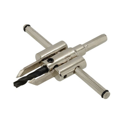 Silverline - Adjustable Hole Cutter - 30 - 120mm