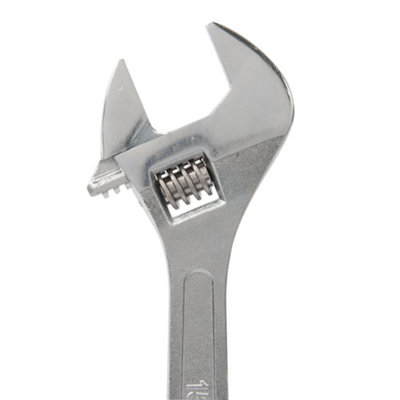 Silverline - Adjustable Wrench - Length 375mm - Jaw 41mm