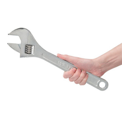 Silverline - Adjustable Wrench - Length 375mm - Jaw 41mm