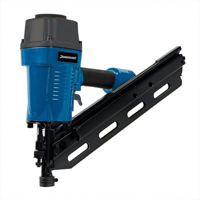 Silverline Air Framing Nailer 90mm 282400 Power Tools 10 12 Gauge