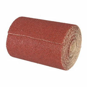 Silverline Aluminium Oxide 297234 Brown Polishing Paper Roll for Hand Sanding