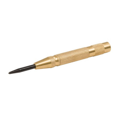 Silverline - Auto Centre Punch Brass - 130mm