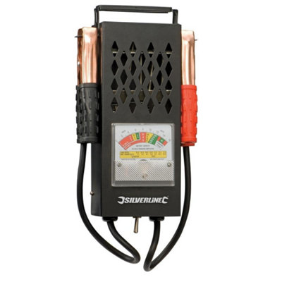 Silverline Battery & Charging System Tester - 6V & 12V