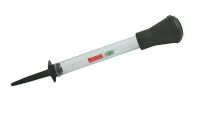 Silverline Battery Hydrometer - 1.100 - 1.300g/ml