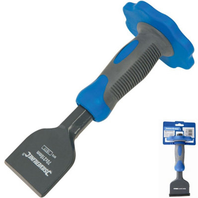 Silverline Bolster Chisel with Guard 70 x 216mm DIY at B&Q