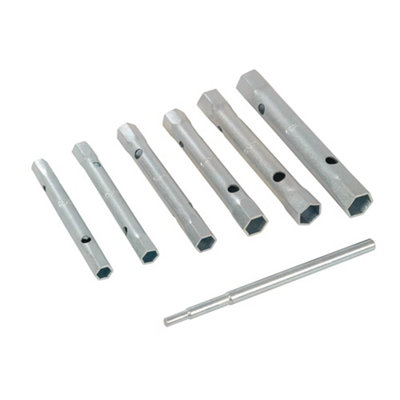 Silverline Box Spanner Metric Set 6pce 8 19mm at B&Q