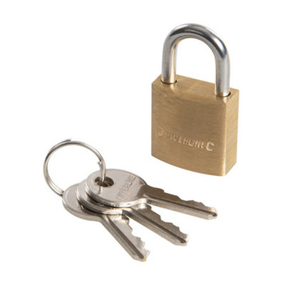 Silverline - Brass Padlock - 20mm Price Comparisons | Compare The Build