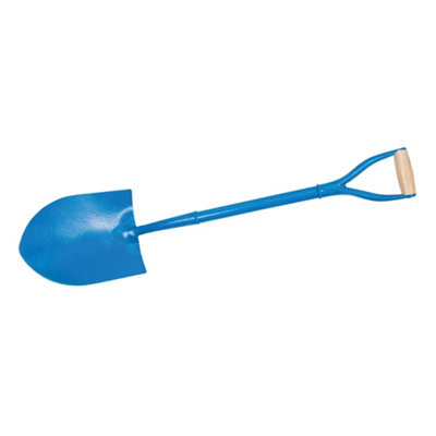 Silverline Builders Shovel Spade Round Mouth Gravel Gardening Builders ...