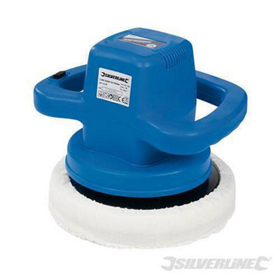SILVERLINE CAR POLISHER 110W POLISHING MACHINE BUFFER BUFFING MACHINE ...
