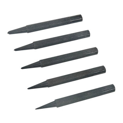 Silverline - Centre Punch Set 5pce - 5pce