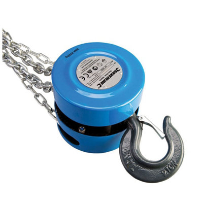 Silverline Chain Block - 2000kg / 3m Lift Height