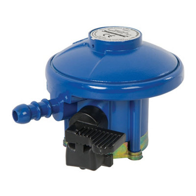 Regolatore Per Bombola Gas Propano R37P + Tubo 2m E F Fascette – Adatto Calor/Flogas UK