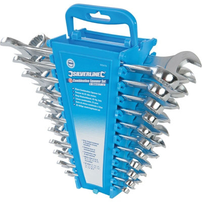 Silverline Combination Spanner Set 22pce 633470