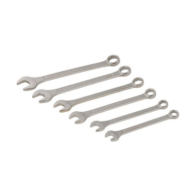 Silverline Combination Spanner Set 6Pce
