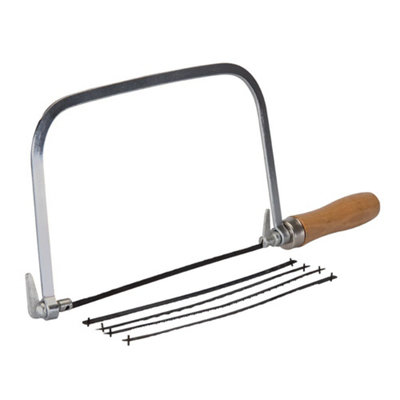 Silverline - Coping Saw & 5 Blades - 170mm