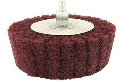 Silverline Cylinder Sanding Mop 75mm 240 Grit DIY at B&Q